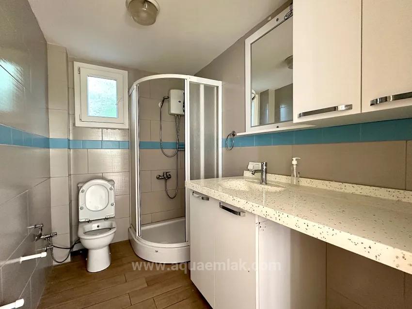 Zentrale Lage In Köyceğiz Mit Geschlossenem Balkon Und Klimaanlage 1+1 Wohnung