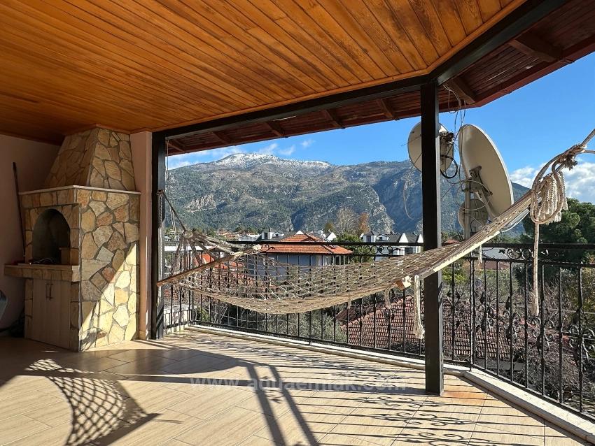 Köyceğiz Yenimahalle Große, Klimatisierte, Möblierte 2+1-Wohnung Mit Terrasse Zu Vermieten