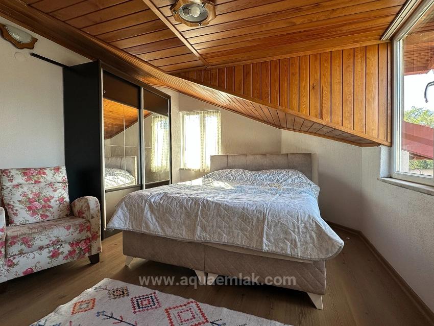 Köyceğiz Yenimahalle Große, Klimatisierte, Möblierte 2+1-Wohnung Mit Terrasse Zu Vermieten