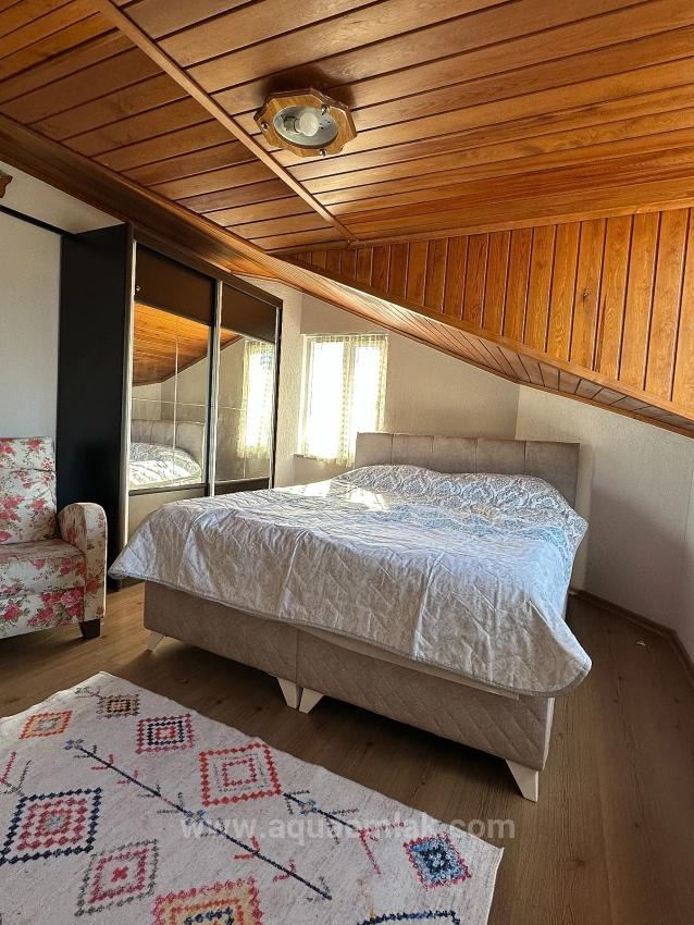 Köyceğiz Yenimahalle Große, Klimatisierte, Möblierte 2+1-Wohnung Mit Terrasse Zu Vermieten