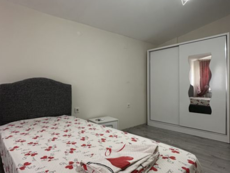 3 In 1 Möblierte Und Klimatisierte Maisonette-Wohnung Im Entwicklungsviertel Köyceğiz