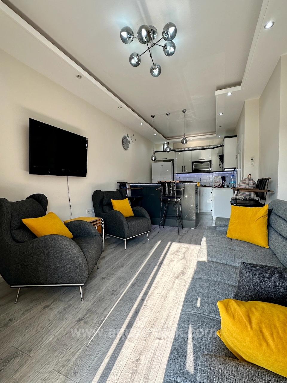 3+1 Flat For Sale With Large Terrace In Köyceğiz Center