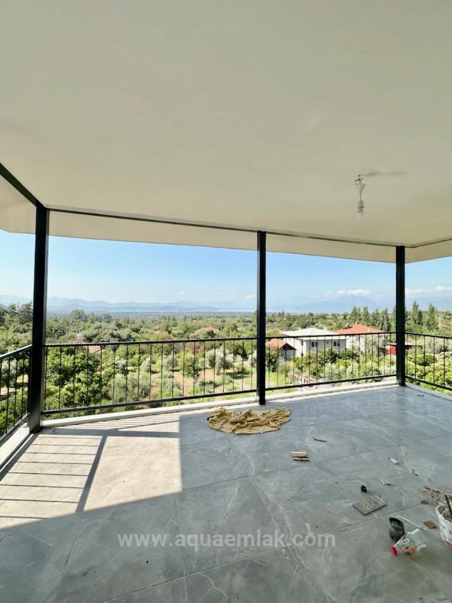 3+1 Flat For Rent With Lake View In Yeşilköy, Köyceğiz