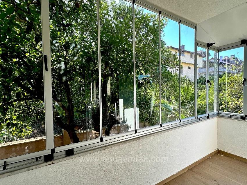 Village Centre Location Closed Balcony And Air Conditioned 1+1 Apartment