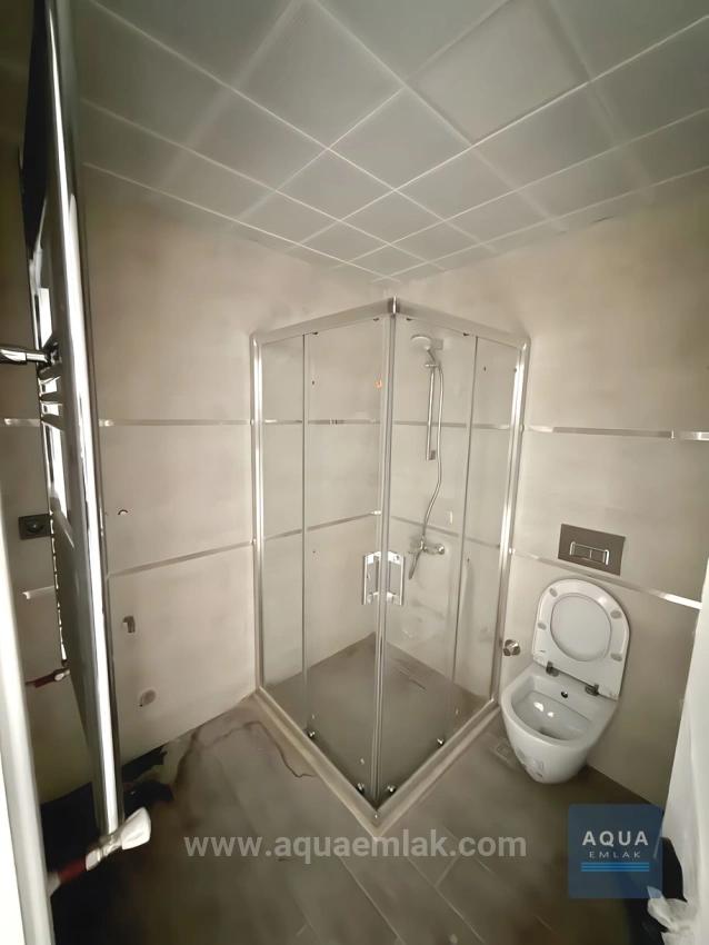 1+1 Home Office Flat For Sale In Muğla Center, Indoor Parking, Underfloor Heating