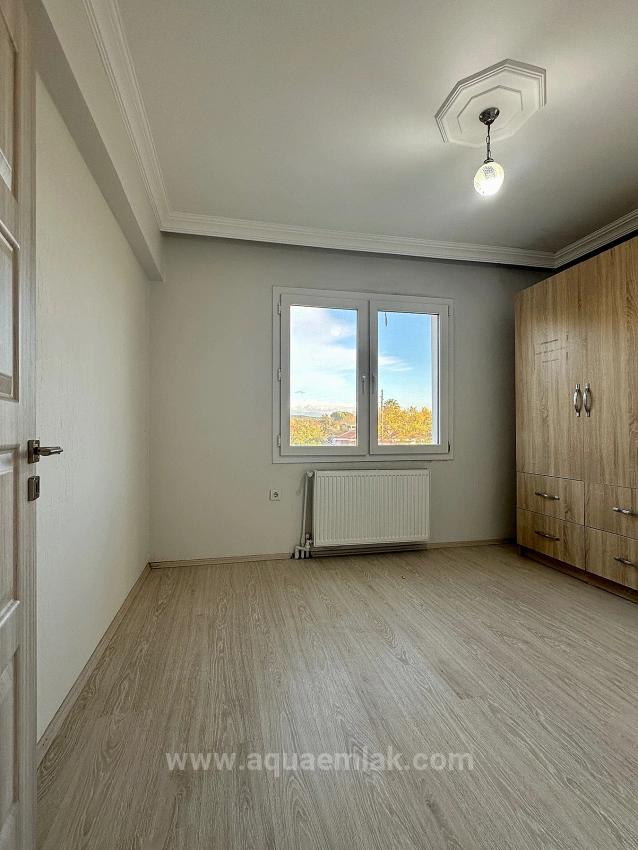 2+1 Rental Apartment With Pool, Central Heating And Large Balcony In Koycegiz