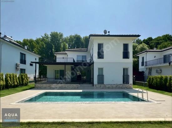 4+1 Detached Villa With Pool And Heat Pump For Rent In Köyceğiz