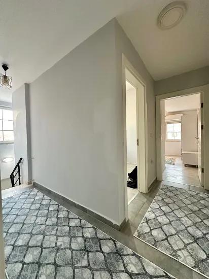 Köyceğiz centre, air‑conditioned and furnished duplex 3+1 flat