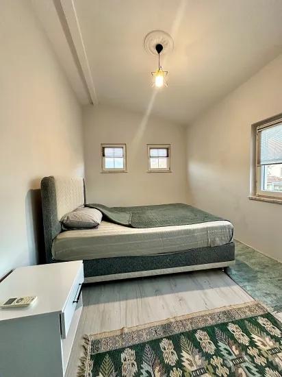 Köyceğiz centre, air‑conditioned and furnished duplex 3+1 flat