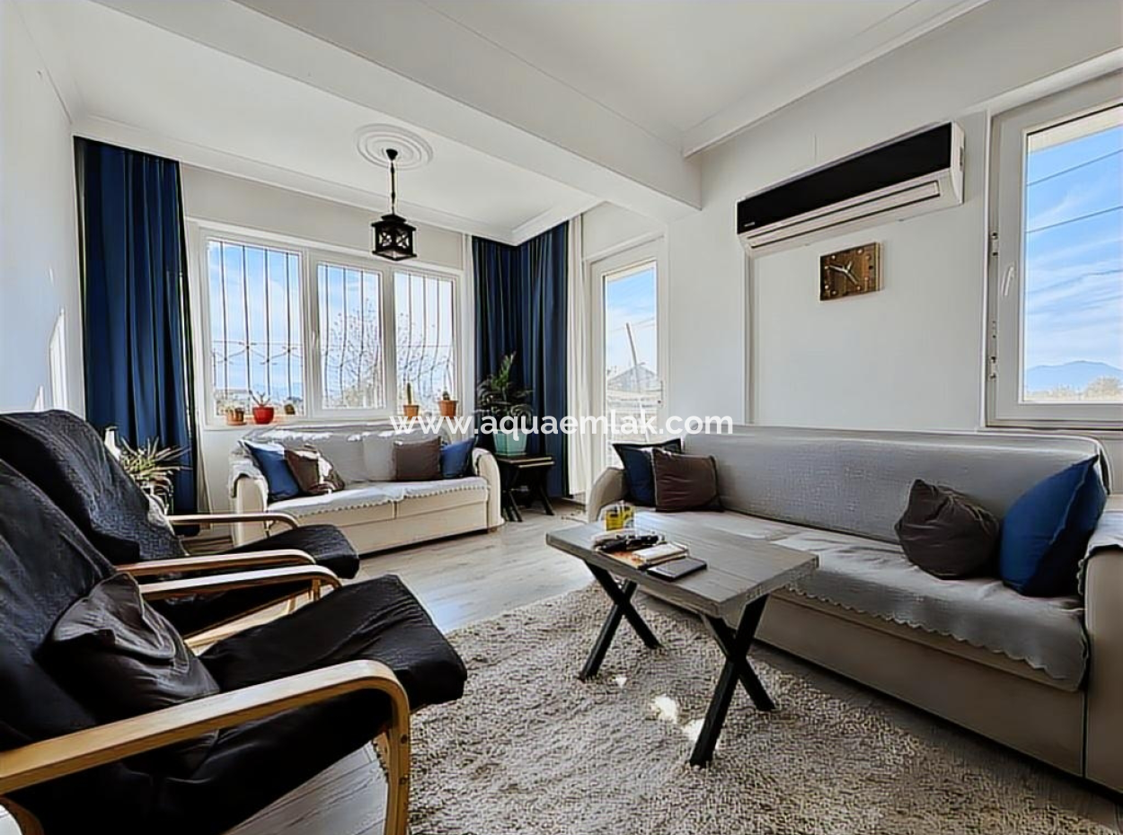 2 1 Garden Floor Apartment For Sale In Köyceğiz
