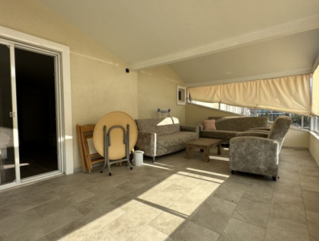 3 In 1 Furnished And Air-Conditioned Duplex Apartment In Köyceğiz Development Neighborhood