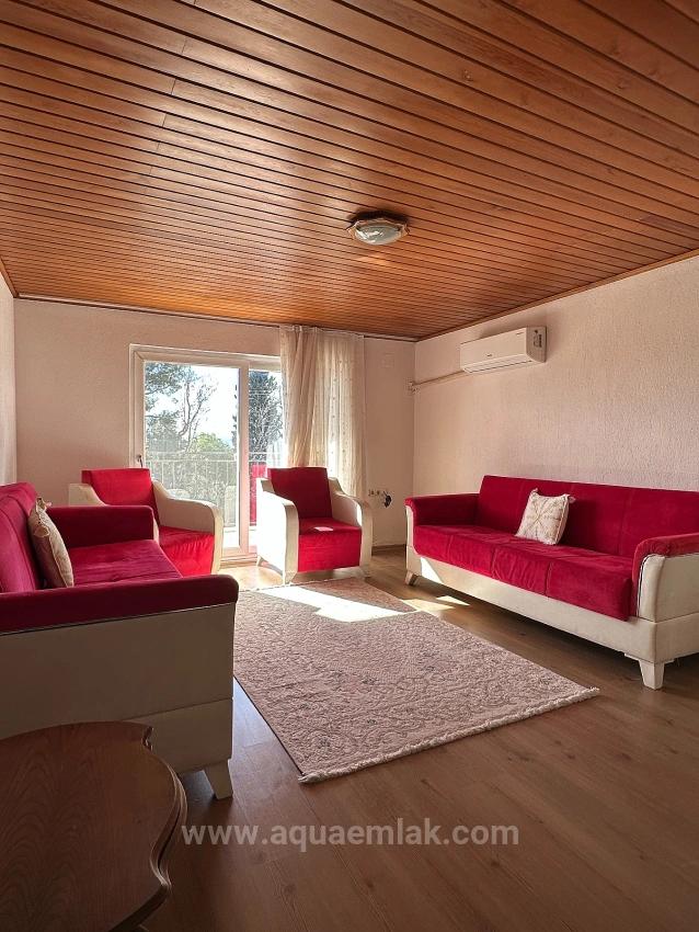 Köyceğiz Yenimahalle Geniş Teraslı Klimalı Eşyalı Kiralık 2+1 Daire