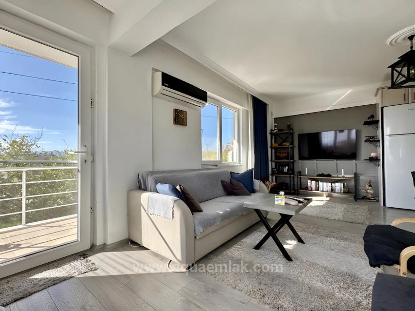 Köyceğiz Yeni Mahallede Satılık 2+1 Bahçeli Daire